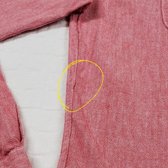 Abercrombie & Fitch Set of 2 Men's Long Sleeve Shirts Size M Pink & Gray Muscle - Picture 12 of 13